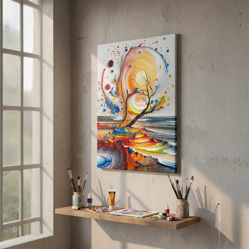 Color Symphony Canvas