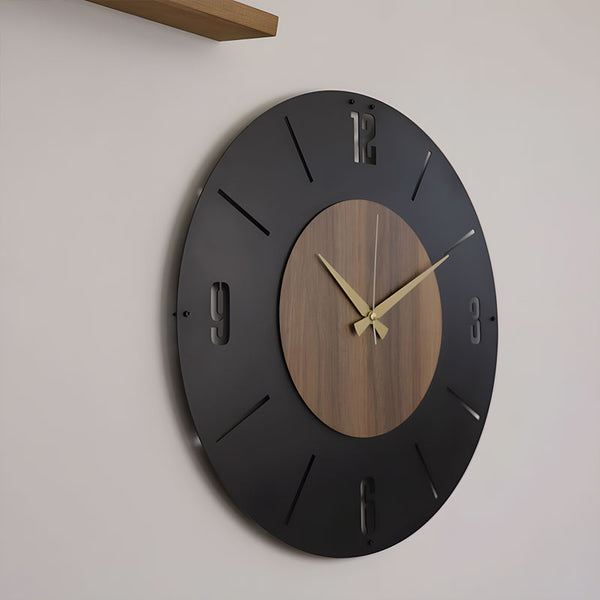 NoirWood - Wall Clock