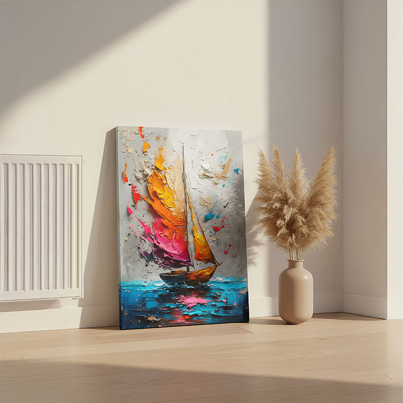 Colorful Sail Wall Art