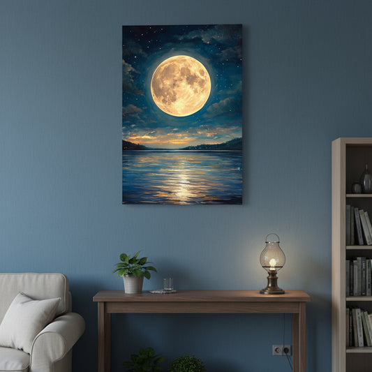 Lunar Serenity Canvas