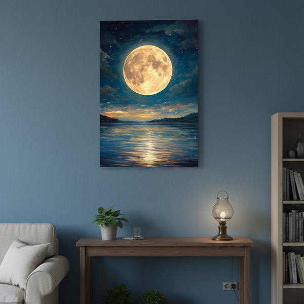 Lunar Serenity Canvas