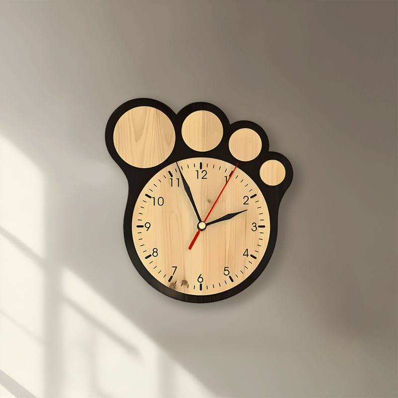 Tiny Steps Wall Clock