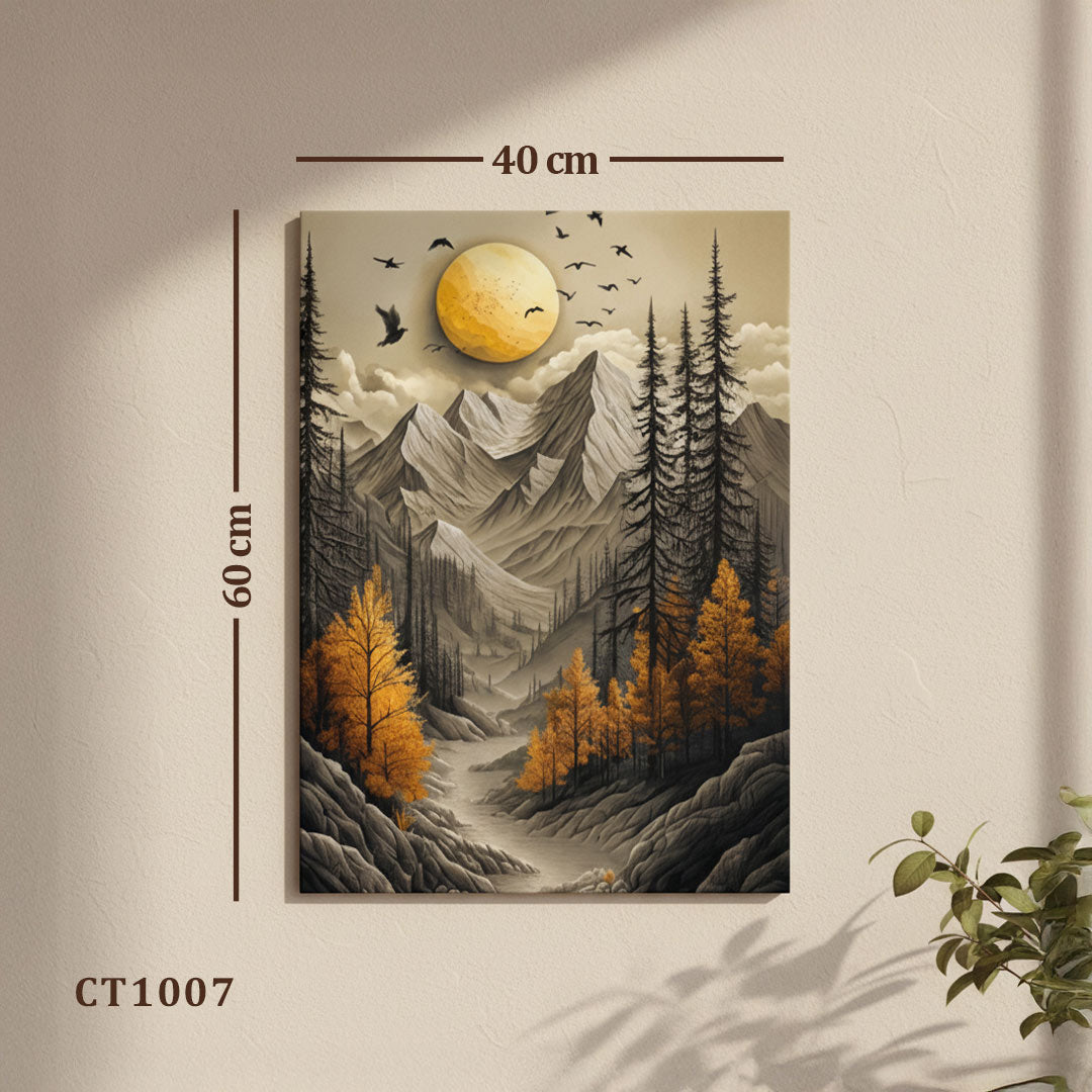 Mountain Glow Canvas