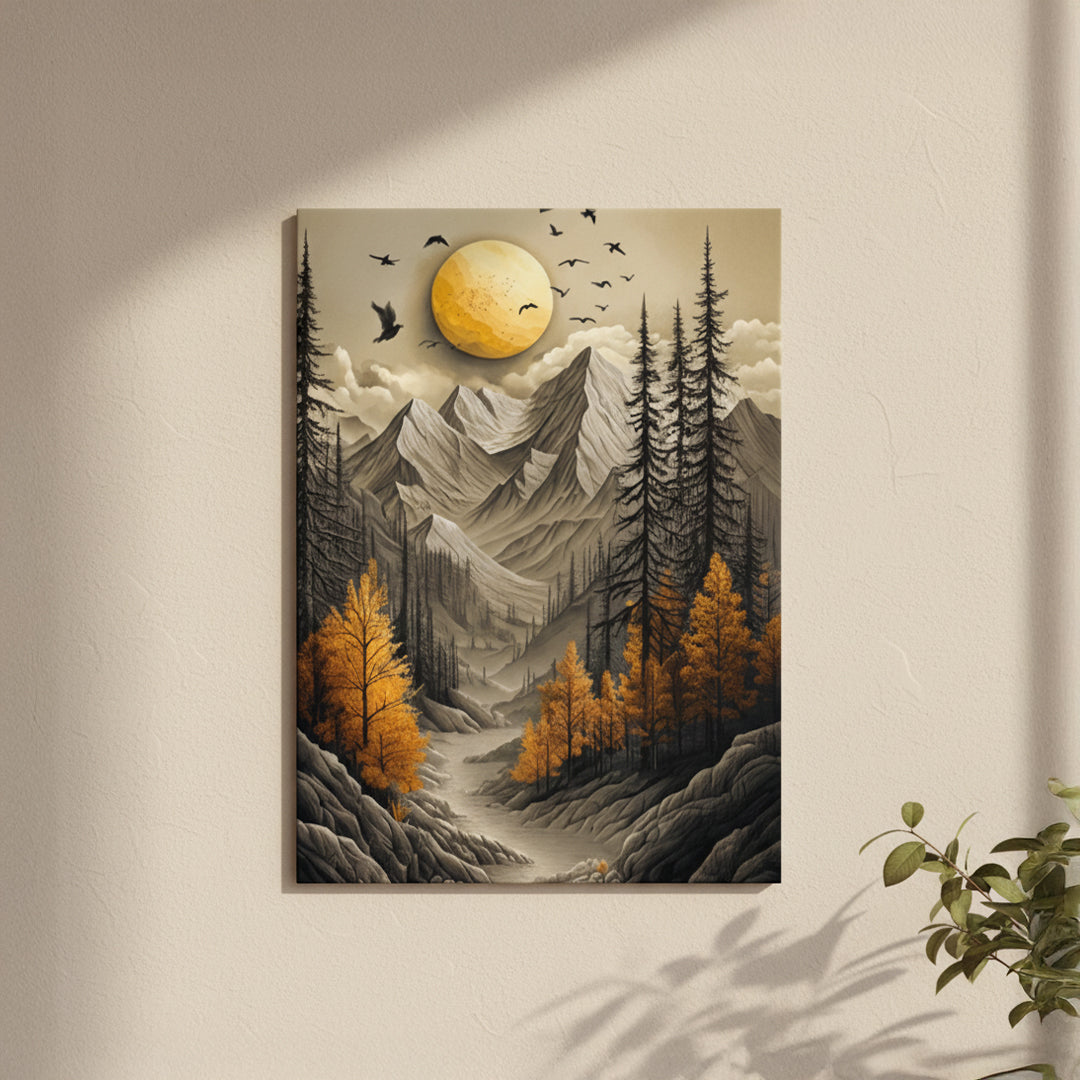 Mountain Glow Canvas