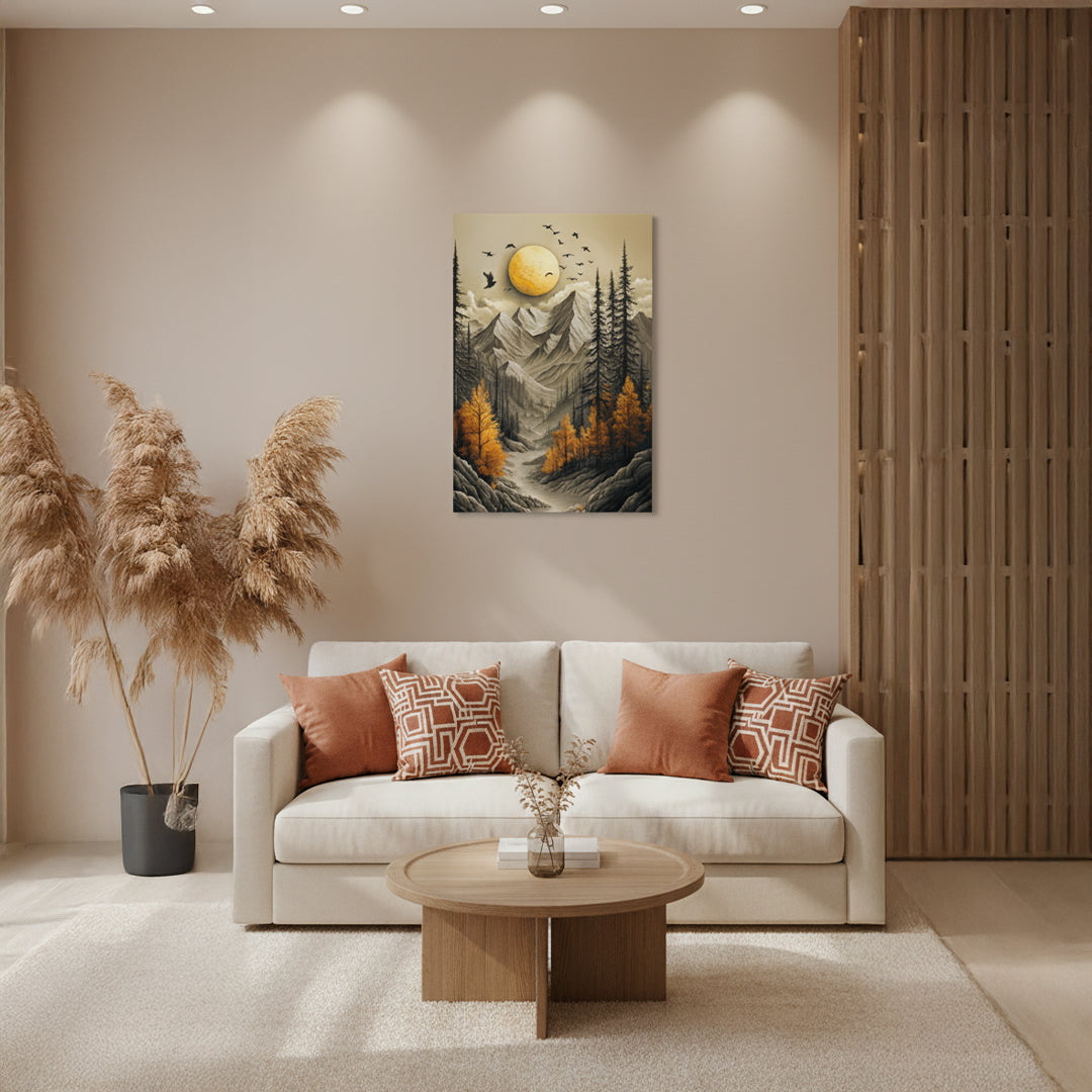 Mountain Glow Canvas