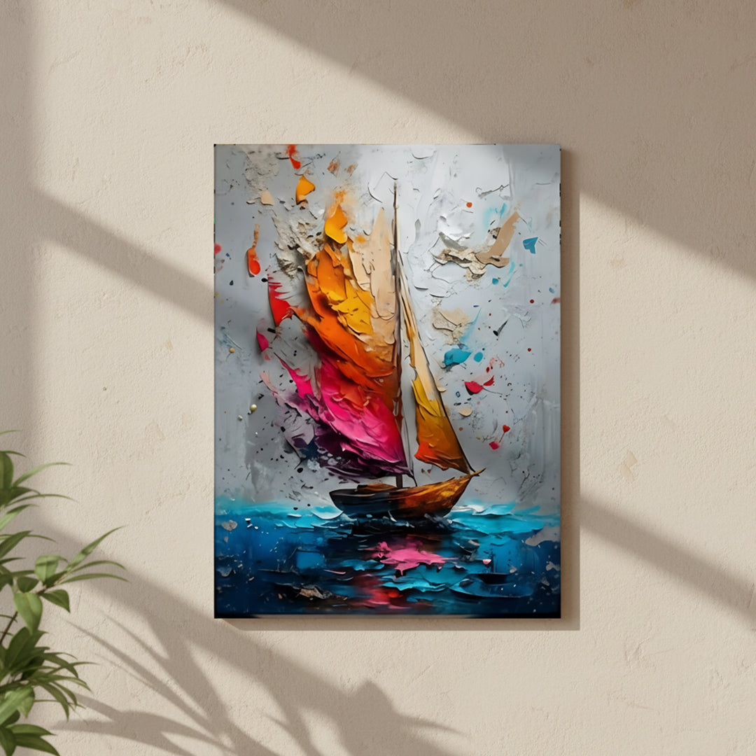 Colorful Sail Wall Art