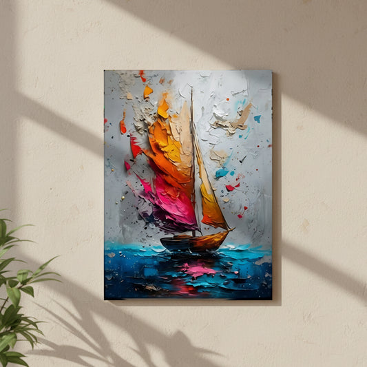 Colorful Sail Wall Art