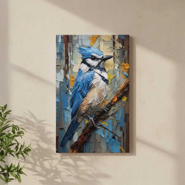 Blue Bird Canvas