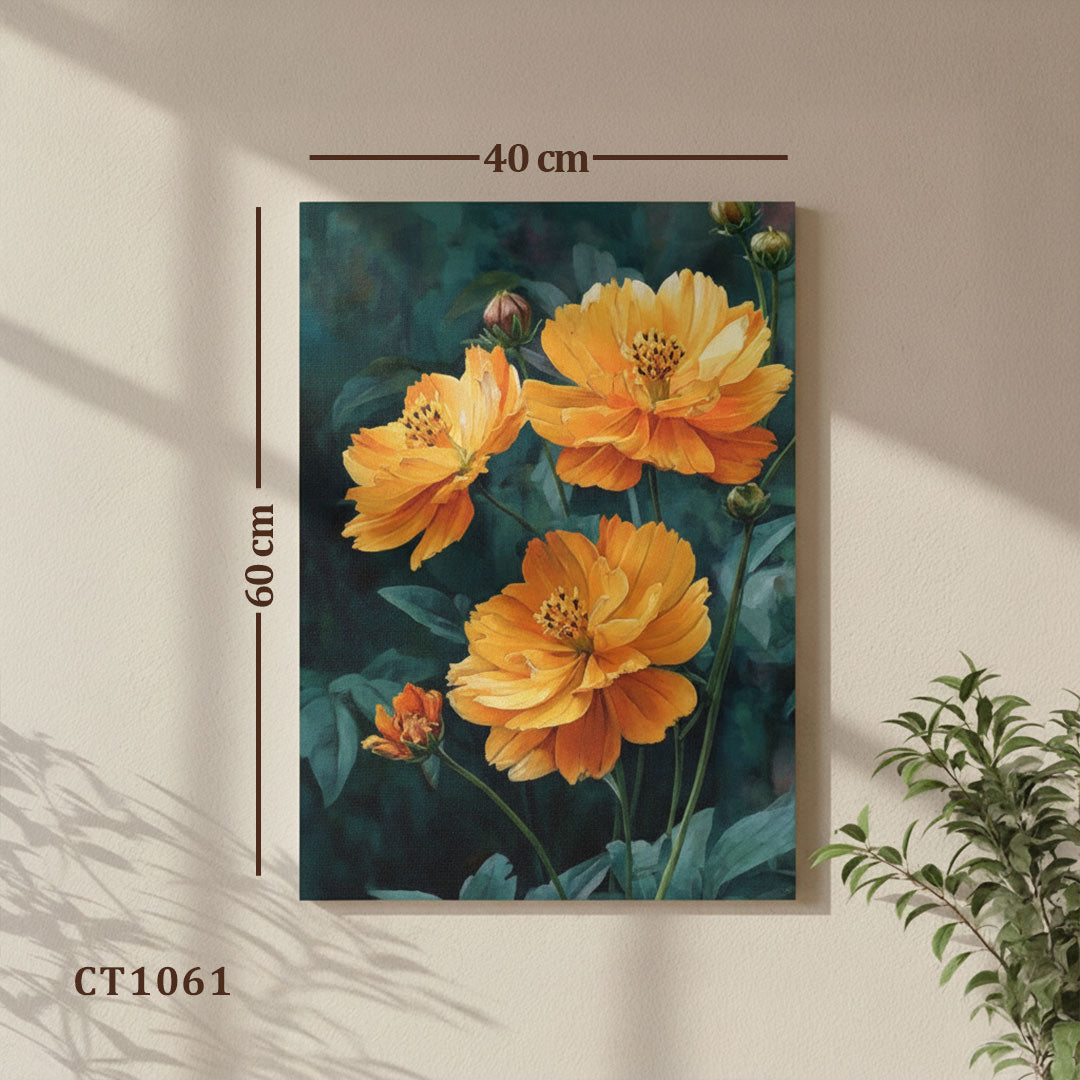 Sunlit Blooms Canvas