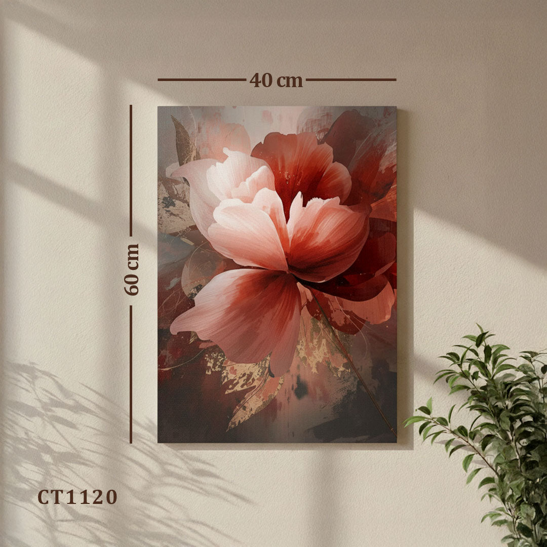 Crimson Bloom Wall Art